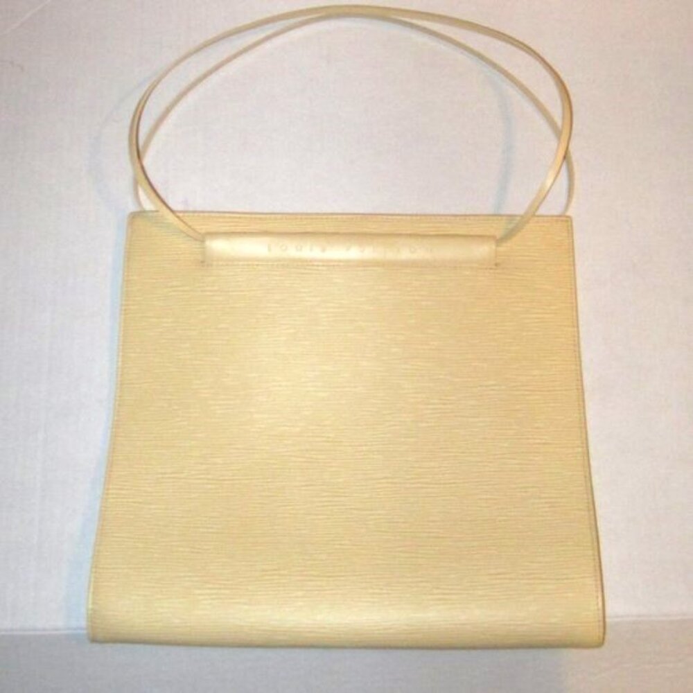 ❤️Rare NEW Authentic LOUIS VUITTON VANILLA ST TROPEZ EPI Leather Skinny Ba…